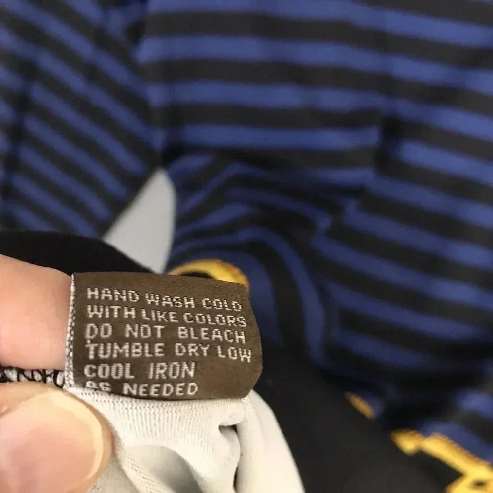 J McLaughlin Signature Tee Catalina Cloth Top Size Medium 3/4 Sleeve Nautical - Picture 14 of 15